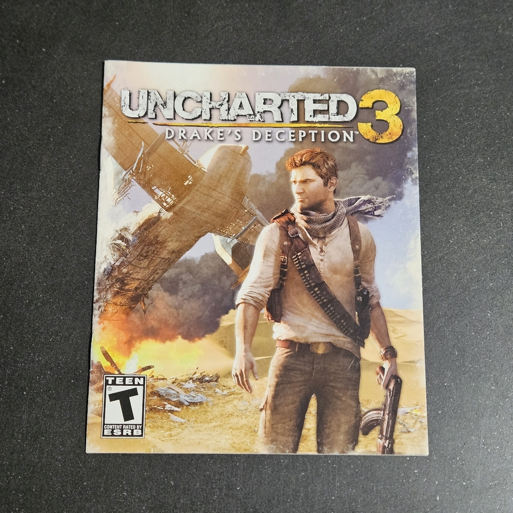 Uncharted 3: Drake's Deception Game Manual only